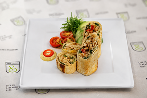 Chicken Fajita Wrap - Cafe Peloton dubai