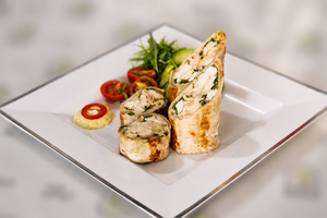 Chicken Caesar Wrap - Cafe Peloton dubai