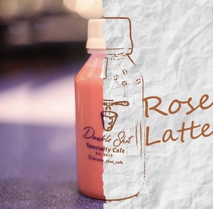 Drivu Bottled Rose Latte 135ml: 6 Bottles