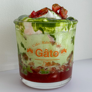 Drivu Iced Matcha Strawberry Creamy Latte