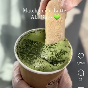Drivu Matcha-misu Latte (Hot) 