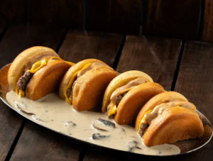 Drivu Beef Sliders / Mushroom Sauce