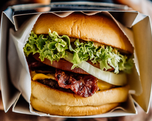 Drivu Espresso Rub Beef Burger