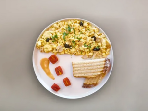 Drivu Scrambled Eggs with Turkey