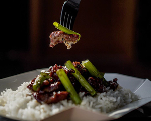 Drivu Shaken Beef Rice