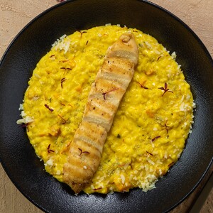 Drivu Saffron Chicken & Pumpkin Risotto