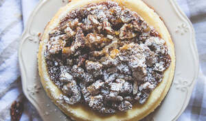 Drivu Caramelized Pecan Cheesecake Slices