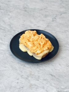 Drivu Cheesy Eggs on Sourdough
