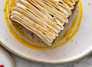 Drivu Saffron Karak French Toast