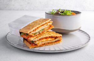 Drivu Halloumi Turkey Sandwich