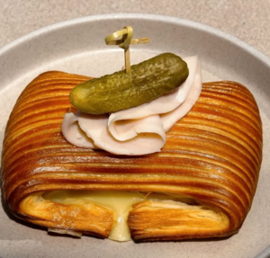 Drivu Turkey Ham and Cheese Pain Suisse