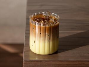 Drivu Iced Saffron Latte