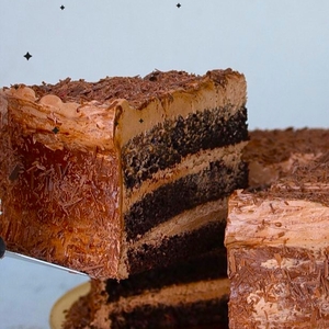 Drivu Triple Chocolate Cake (Slice)