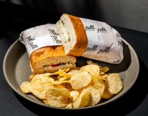 Drivu Mozzarella & Tomato Pesto Sandwich