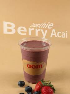 Berries Acai Smoothie - AOM Cafe sharjah
