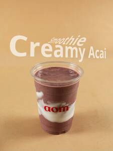 Creamy Acai Smoothie - AOM Cafe sharjah