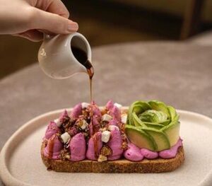 Drivu Beetroot Avocado Toast