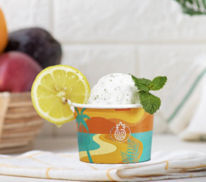 Drivu Lemon Mint Ice Cream