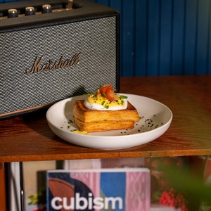 Drivu Poached Egg With Becon Pastry