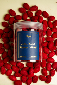 White Chocolate Raspberry Almonds ( S) - Murban abu-dhabi