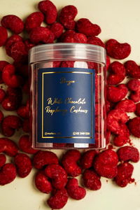 White Chocolate Raspberry Cashews - Murban abu-dhabi