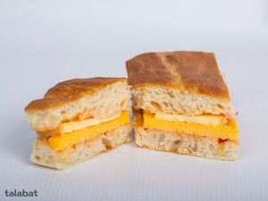 Drivu Chili Egg Jam Focaccia