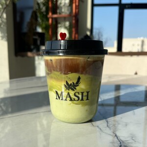 Drivu Iced Pistachio Latte