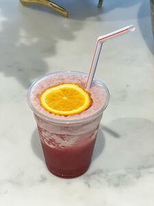 Drivu Orange Berry Juice Mojito