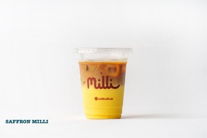 Drivu Iced Saffron Latte