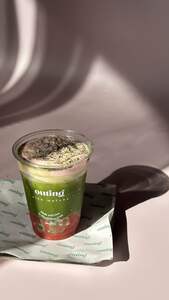 Drivu Matcha Strawberry Latte