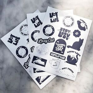 Drivu Lazy Life Stickers