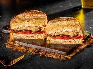 Drivu Halloumi sandwich 