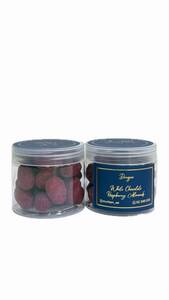 White Chocolate Raspberry Almonds ( S) - Murban abu-dhabi