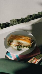 Drivu Golden Halloumi With Turkey Ciabatta