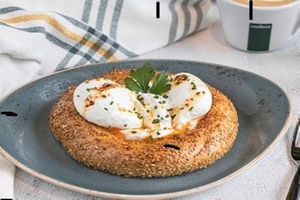 Drivu Turkish Eggs On Simit