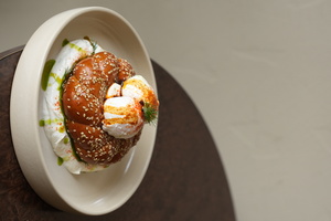 Greek Egg - Como Lounge Dubai dubai