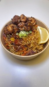 Drivu Vegetable Noodles With Shrimp 