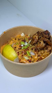 Drivu Ramen with Shrimp 