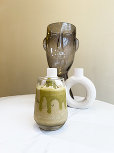 Drivu Iced Pistachio Latte