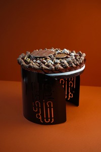 Drivu Eid Brown Steel Tray (Mix Flutes)