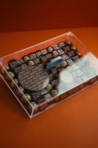 Drivu Eid Acrylic Marble  Tray 35 Pcs