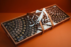Drivu  Eid Rectangle Leather Tray (L)