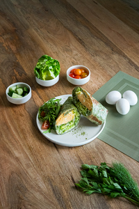 Drivu Labneh Scramble Egg Wrap (234kcal)