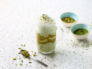 Drivu Matcha Pistachio Frappuccino