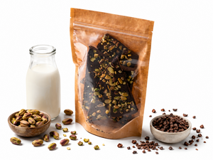 Drivu Pistachio Milk Chocolate Bark - 250 grams