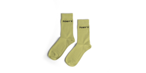 Drivu Toby’s Logo Socks - Green | جوارب بشعار توبيز - أخضر