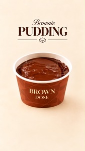 Brownie Pudding - Brown Dose sharjah
