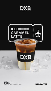 Drivu Iced Caramel Latte