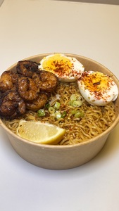 Drivu Garlic Noodles With Shrimp 