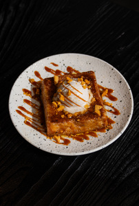 Drivu French Toast With Ice Cream
